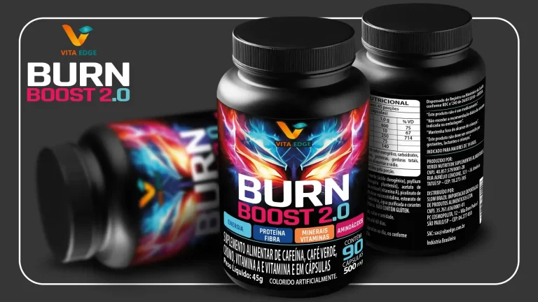 Suplemento Alimentar BURN BOOST da VITA EDGE