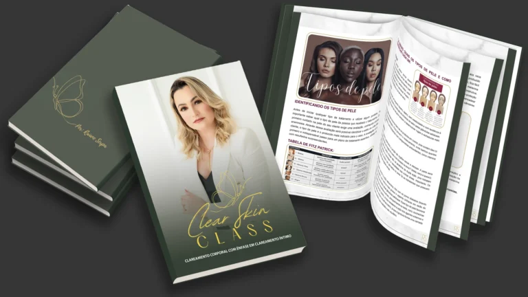 Livro Clean Skin de Raiane Serpa
