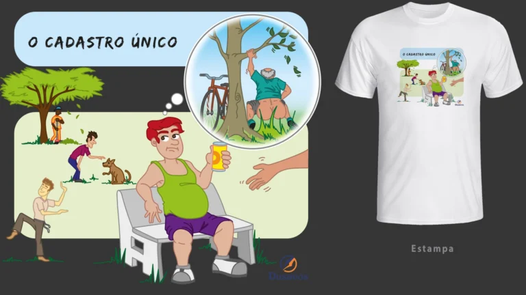 Ilustração para camiseta.