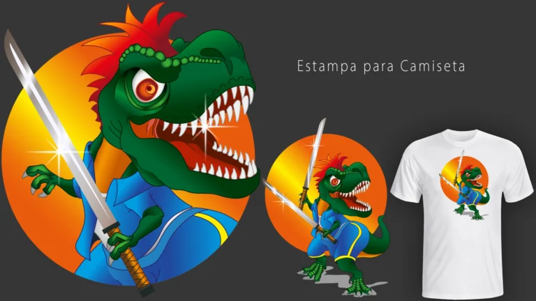 Ilustração para estampa