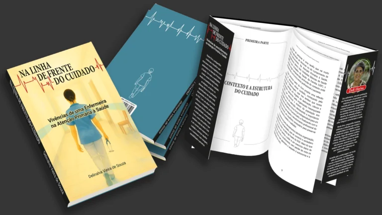 Livro NA LINHA DE FRENTE DO CUIDADO