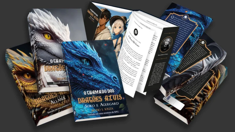 O Chamado dos Dragões Azuis - Livro 1, 2 e 3