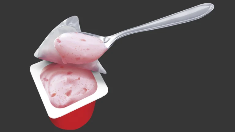Ilustração de yogurt